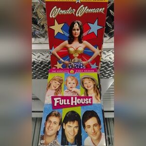 DVD Sets:  Wonder Woman 1st Season & Full House 1st Season